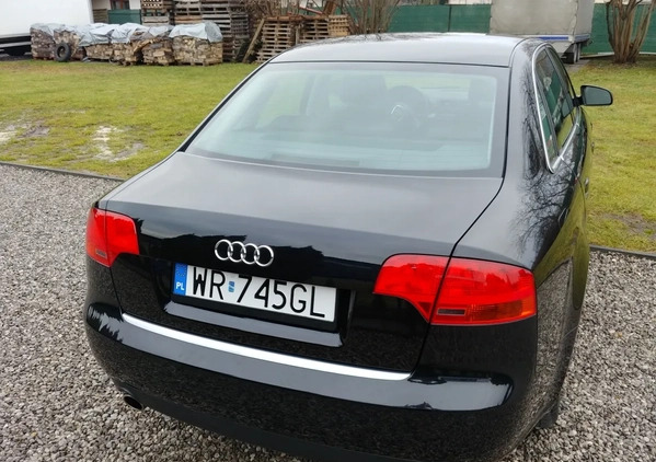 Audi A4 cena 23900 przebieg: 179309, rok produkcji 2007 z Radom małe 596